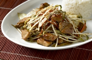 Frejolito chino salteado